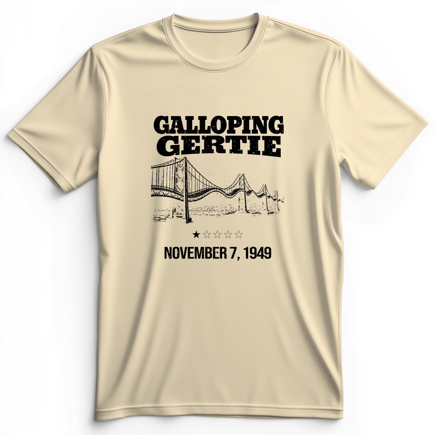 Galloping Gertie Premium Tee