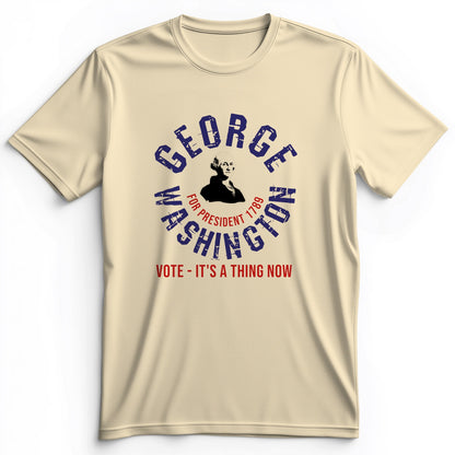 George Washington For President Premium Tee