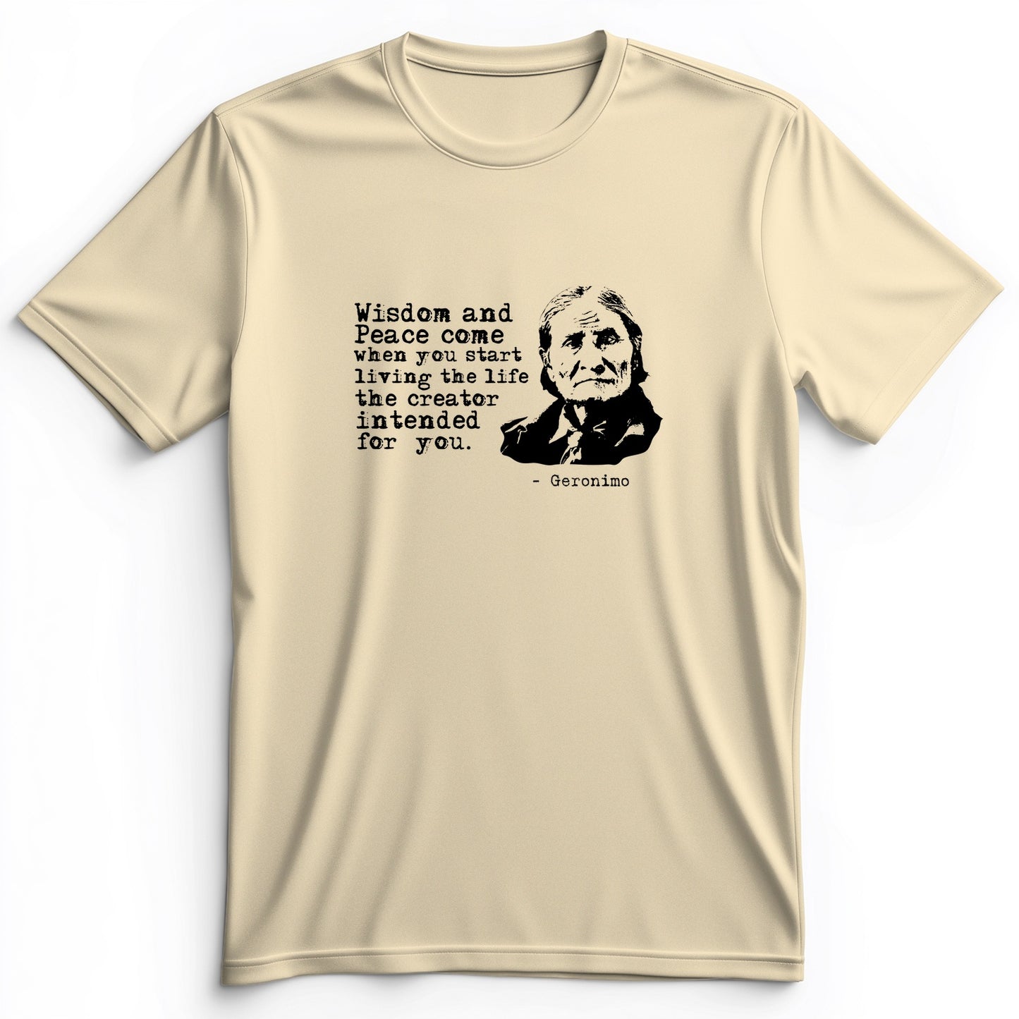Geronimo Wisdom And Peace Premium Tee