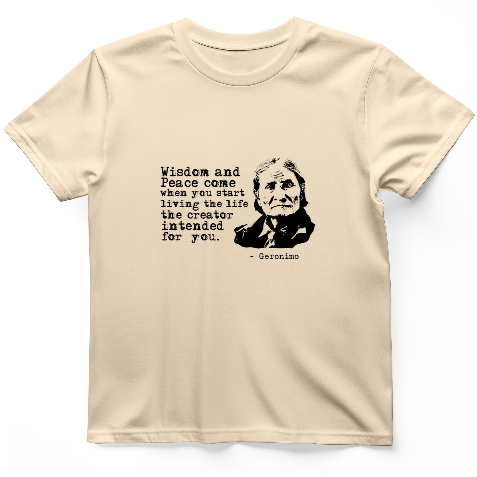 Geronimo Wisdom And Peace T-Shirt