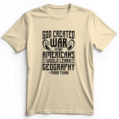 God Created War Premium Tee
