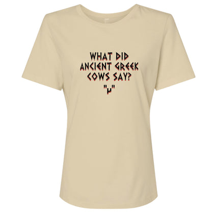 Greek Cows Women's T-Shirt