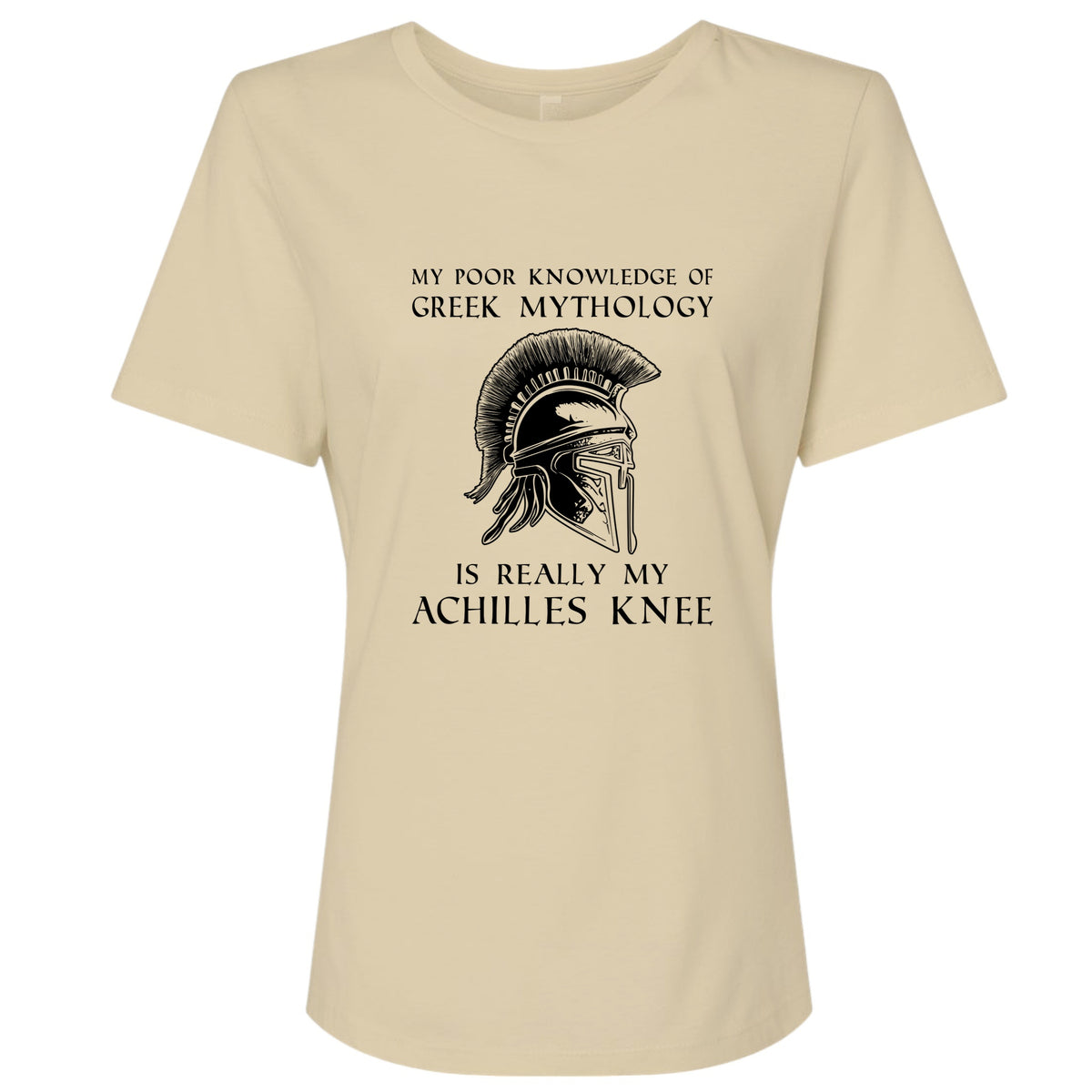 Greek Mythology Achilles Knee Women's T-Shirt