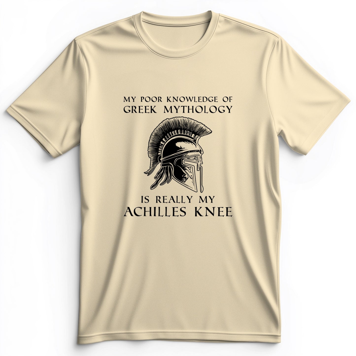 Greek Mythology Achilles Knee Premium Tee