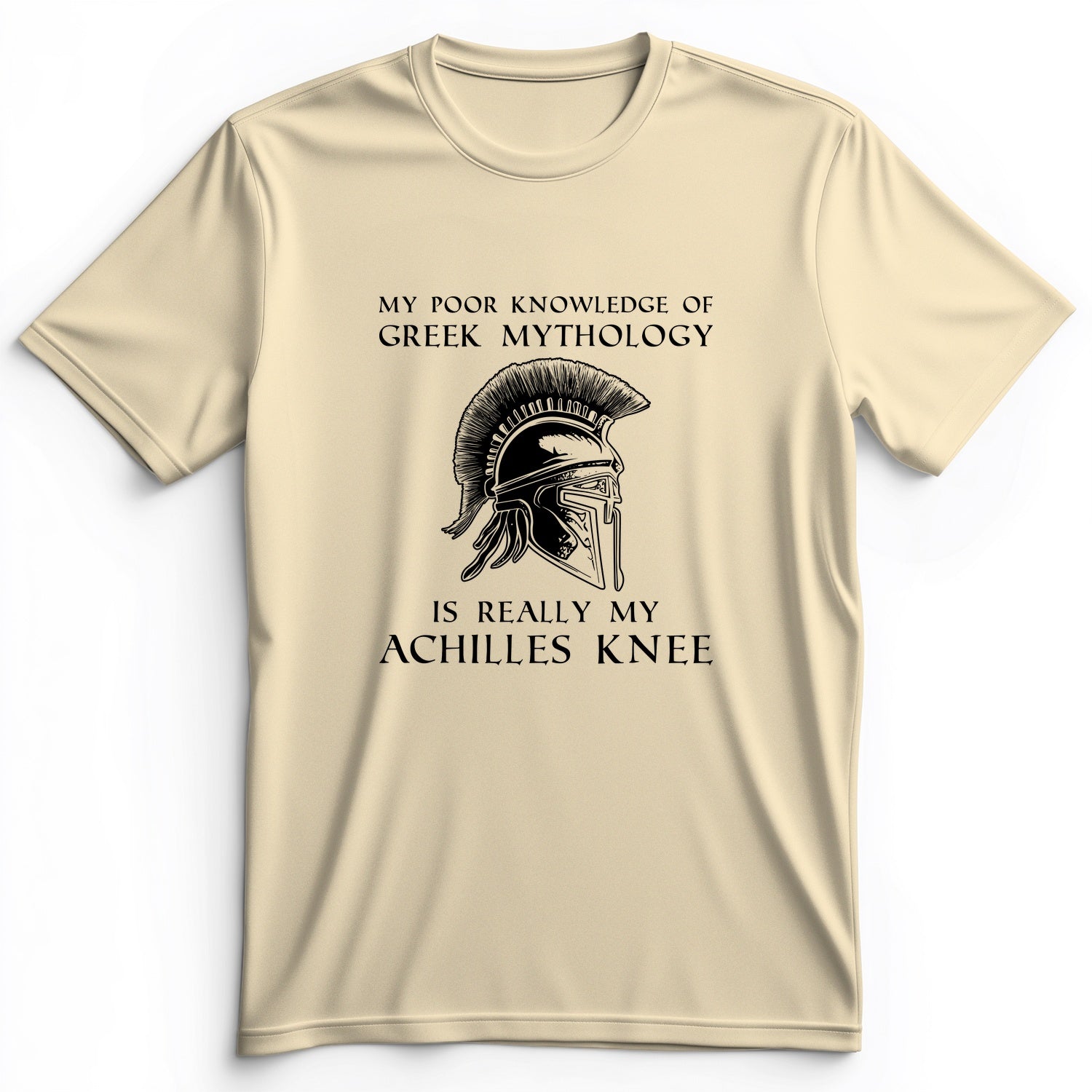 Greek Mythology Achilles Knee Premium Tee