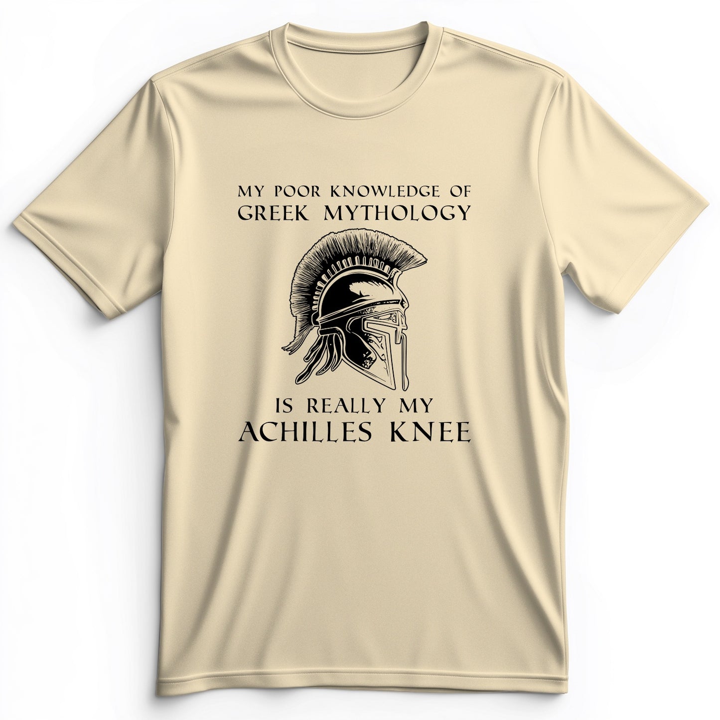 Greek Mythology Achilles Knee Premium Tee
