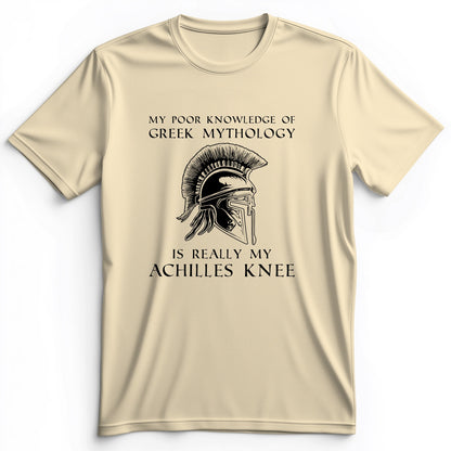 Greek Mythology Achilles Knee Premium Tee