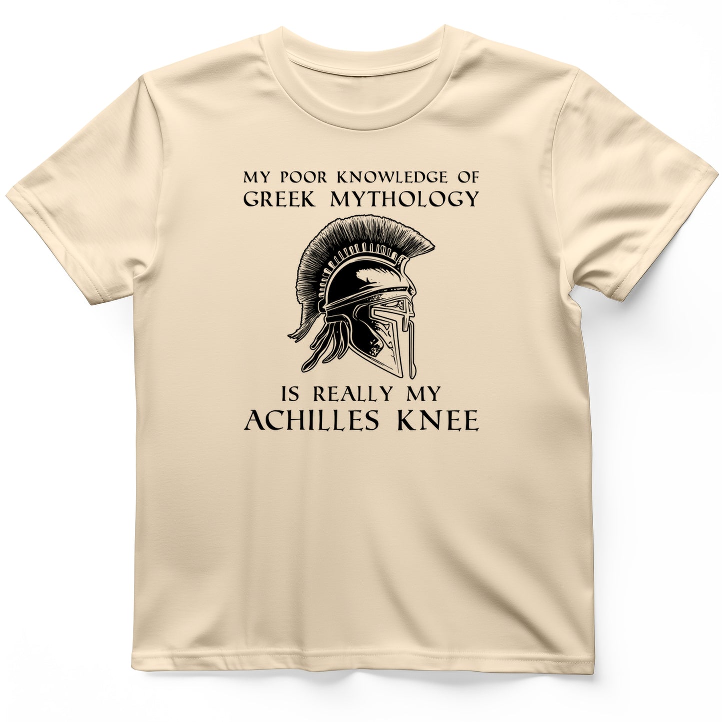 Greek Mythology Achilles Knee T-Shirt