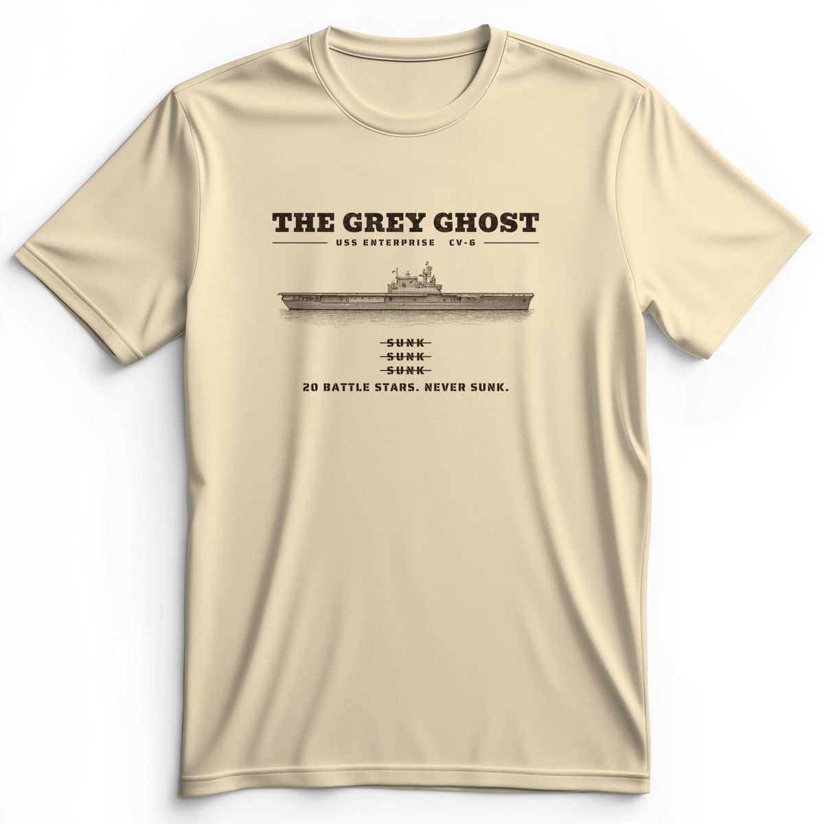 Grey Ghost Premium Tee