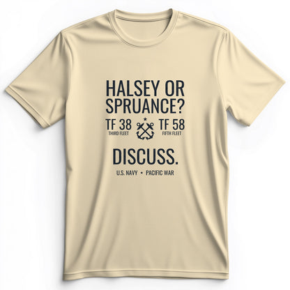 Halsey or Spruance Discuss Premium Tee