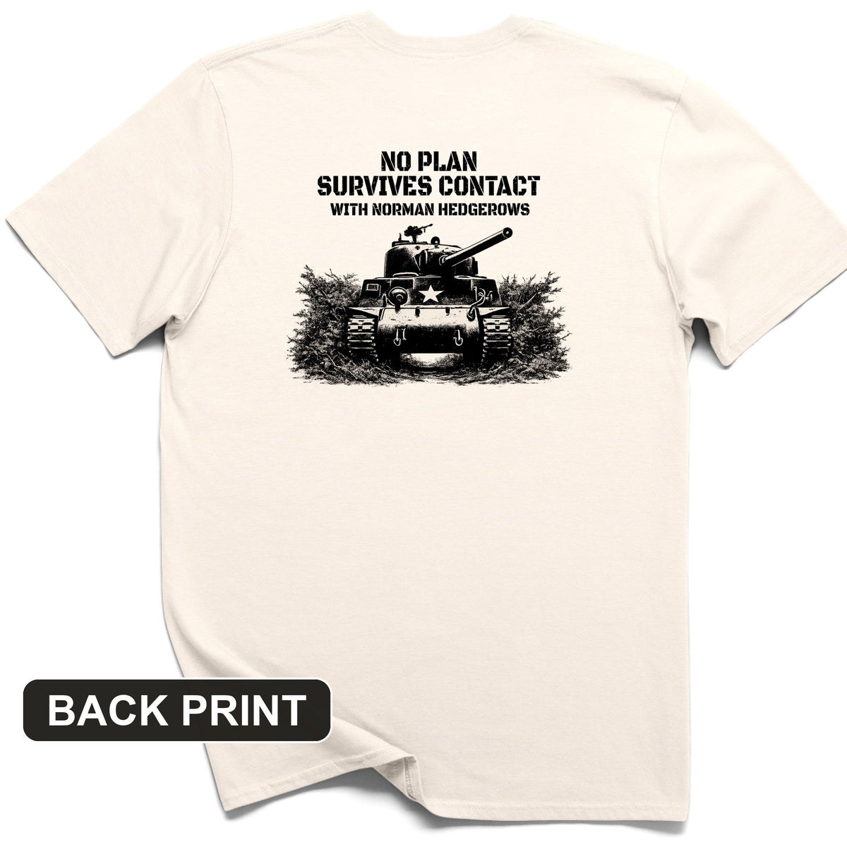Hedgerows Back Print T-Shirt