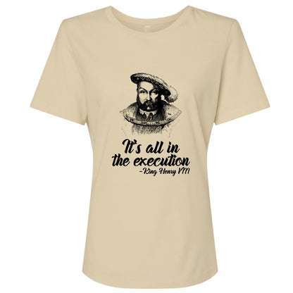 Henry VIII Execution Women's T-Shirt
