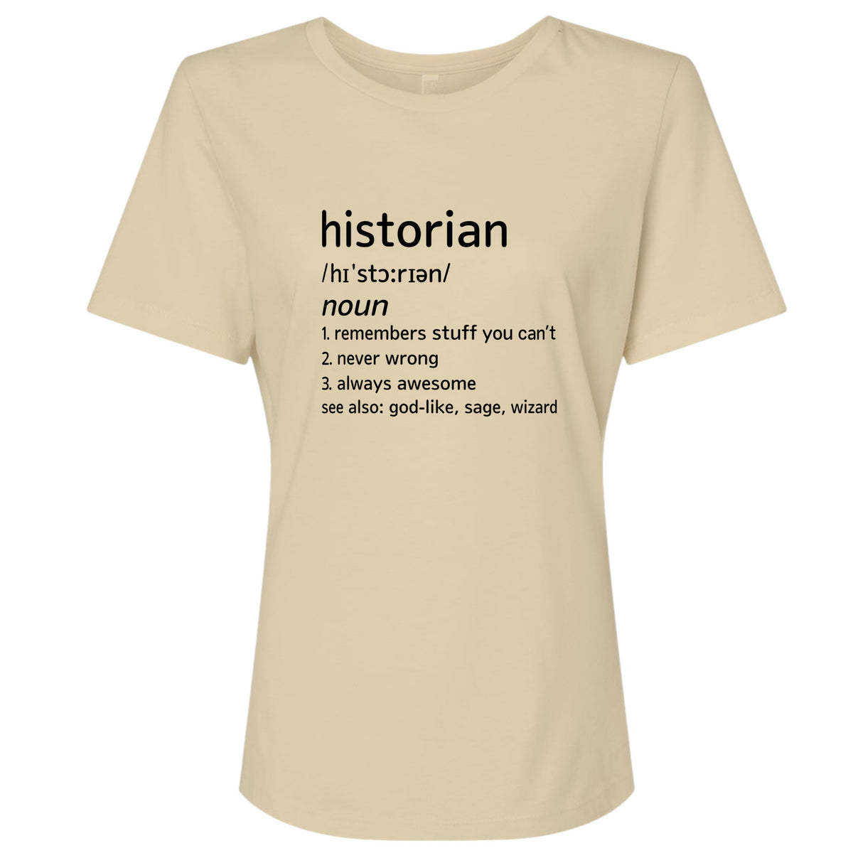 Historian Defined Women's T-Shirt