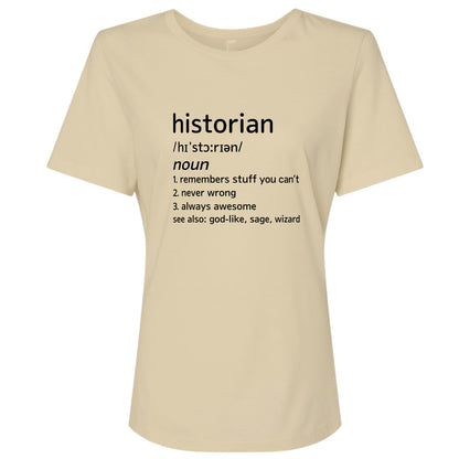 Historian Defined Women's T-Shirt