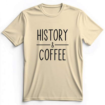 History & Coffee Premium Tee