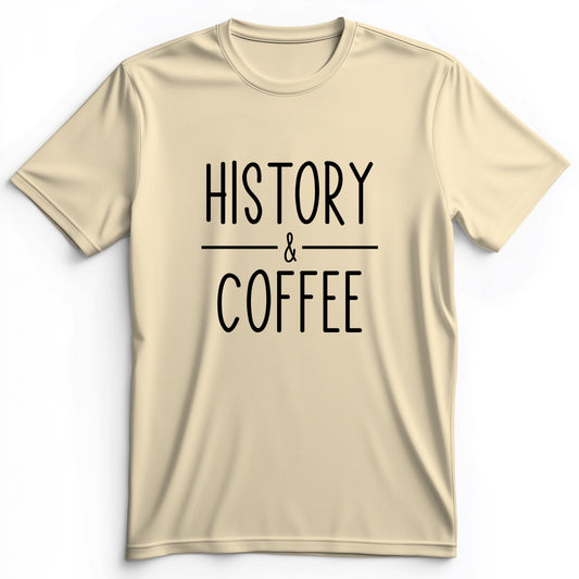 History & Coffee Premium Tee