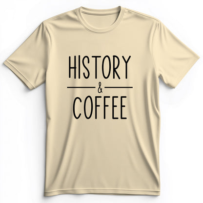 History & Coffee Premium Tee