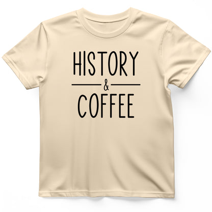 History & Coffee T-Shirt