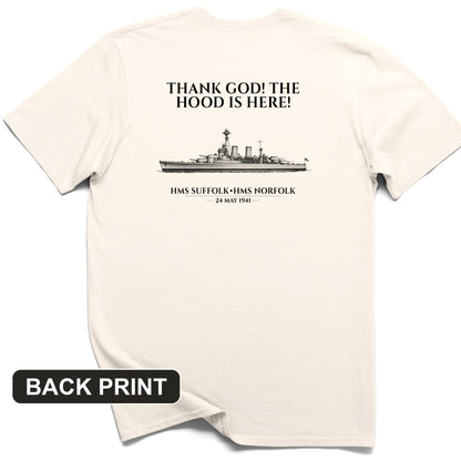 Hood Back Print T-Shirt