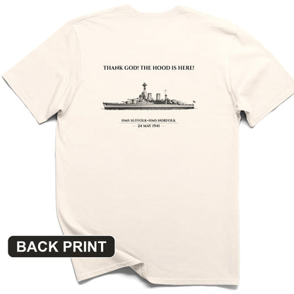 Hood Back Print T-Shirt