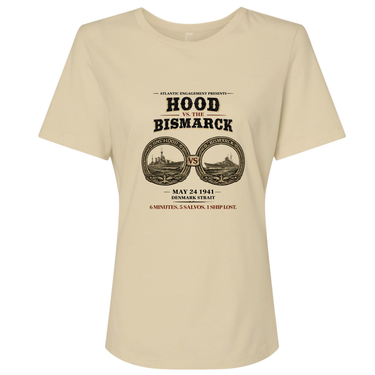 Hood vs Bismarck Women's T-Shirt
