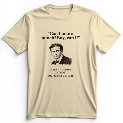 Houdini Can I Take A Punch Premium Tee