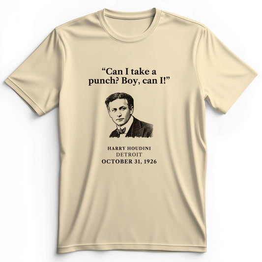 Houdini Can I Take A Punch Premium Tee