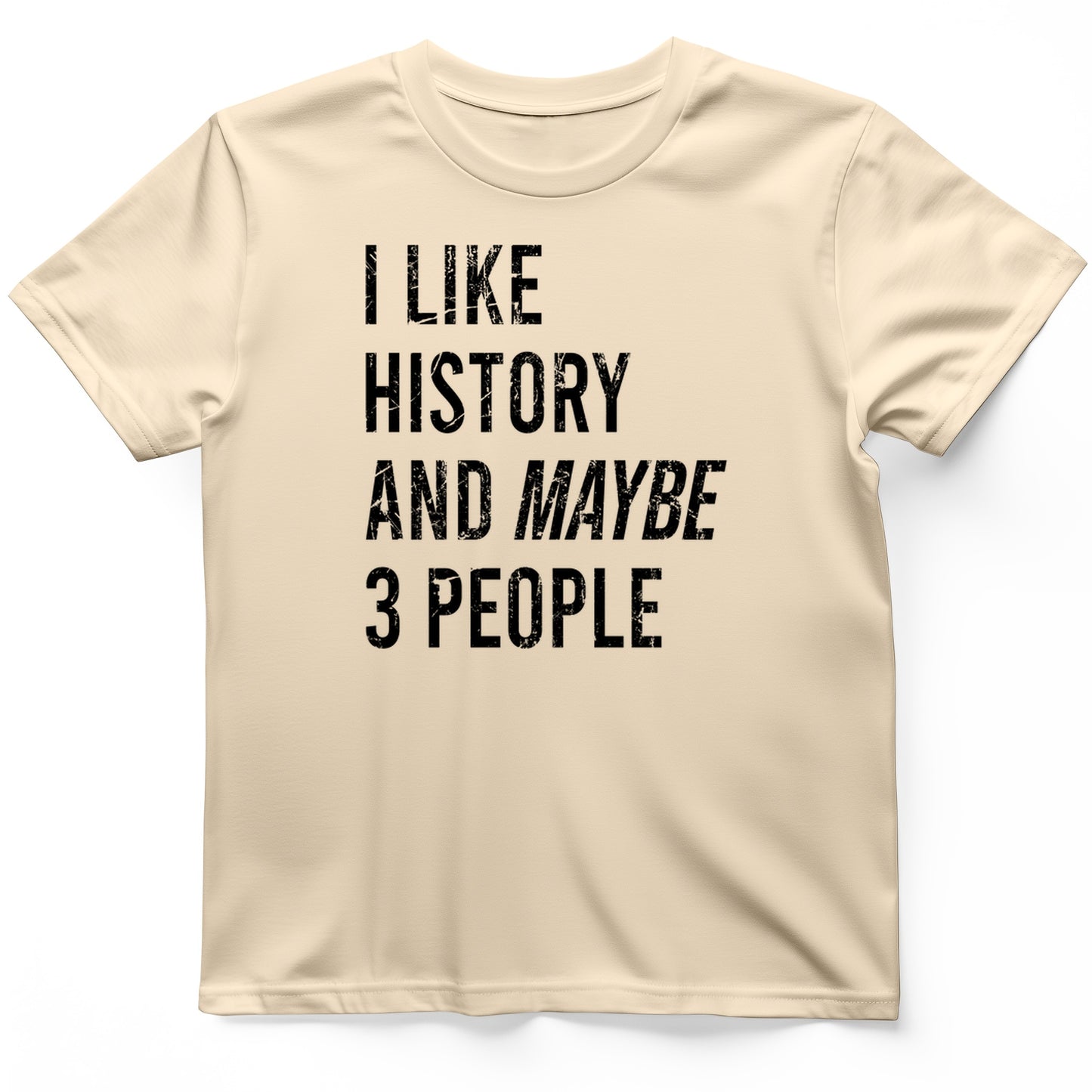 I Like History And Maybe 3 People T-Shirt