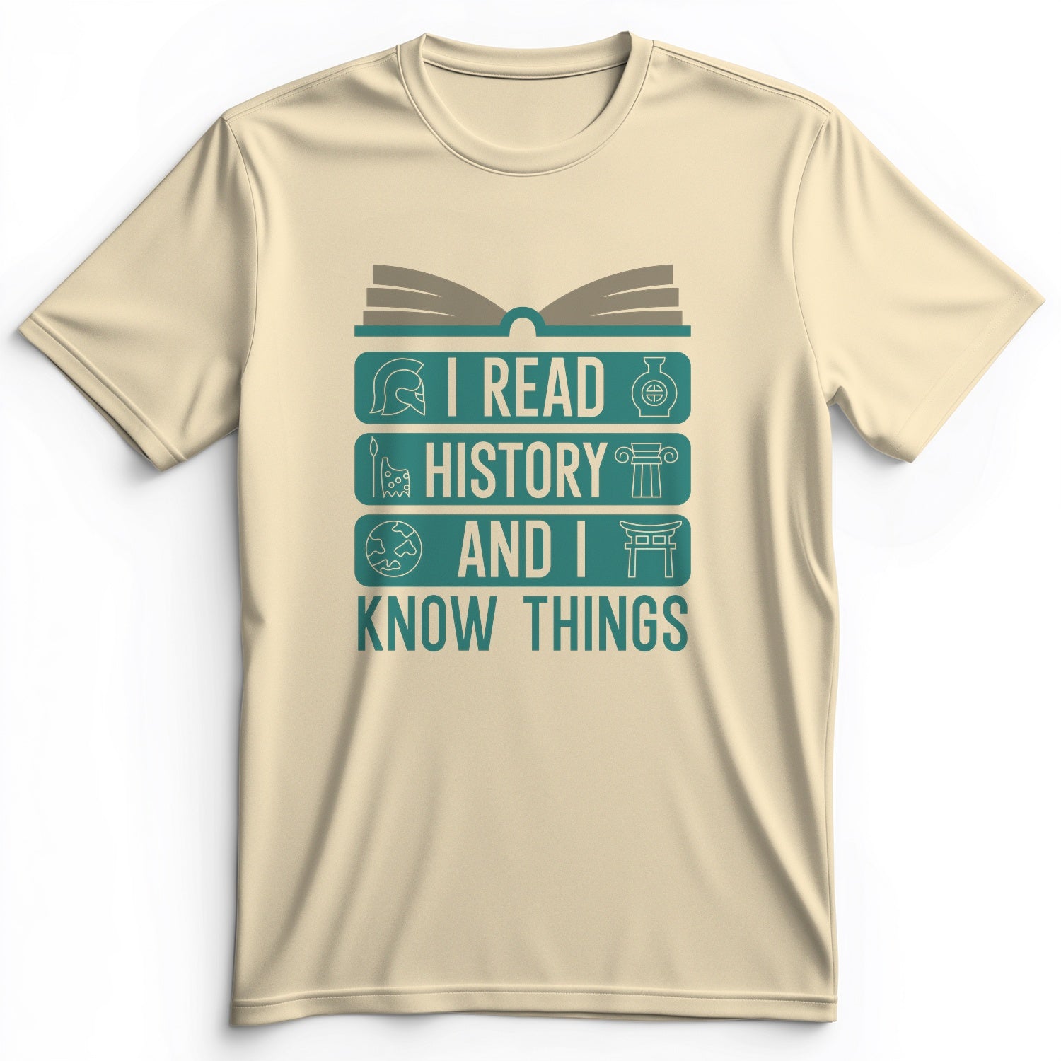 I Read History And Know Things Premium Tee