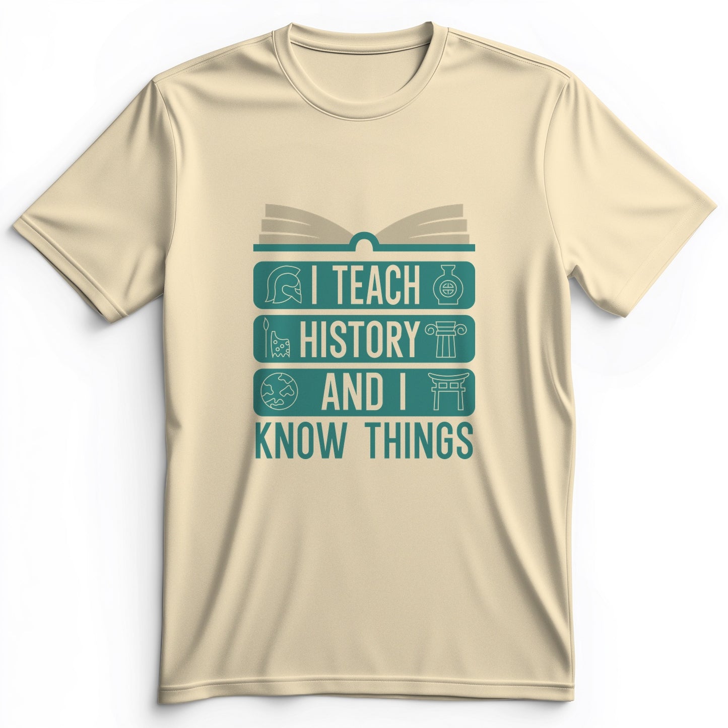 I Teach History And Know Things Premium Tee