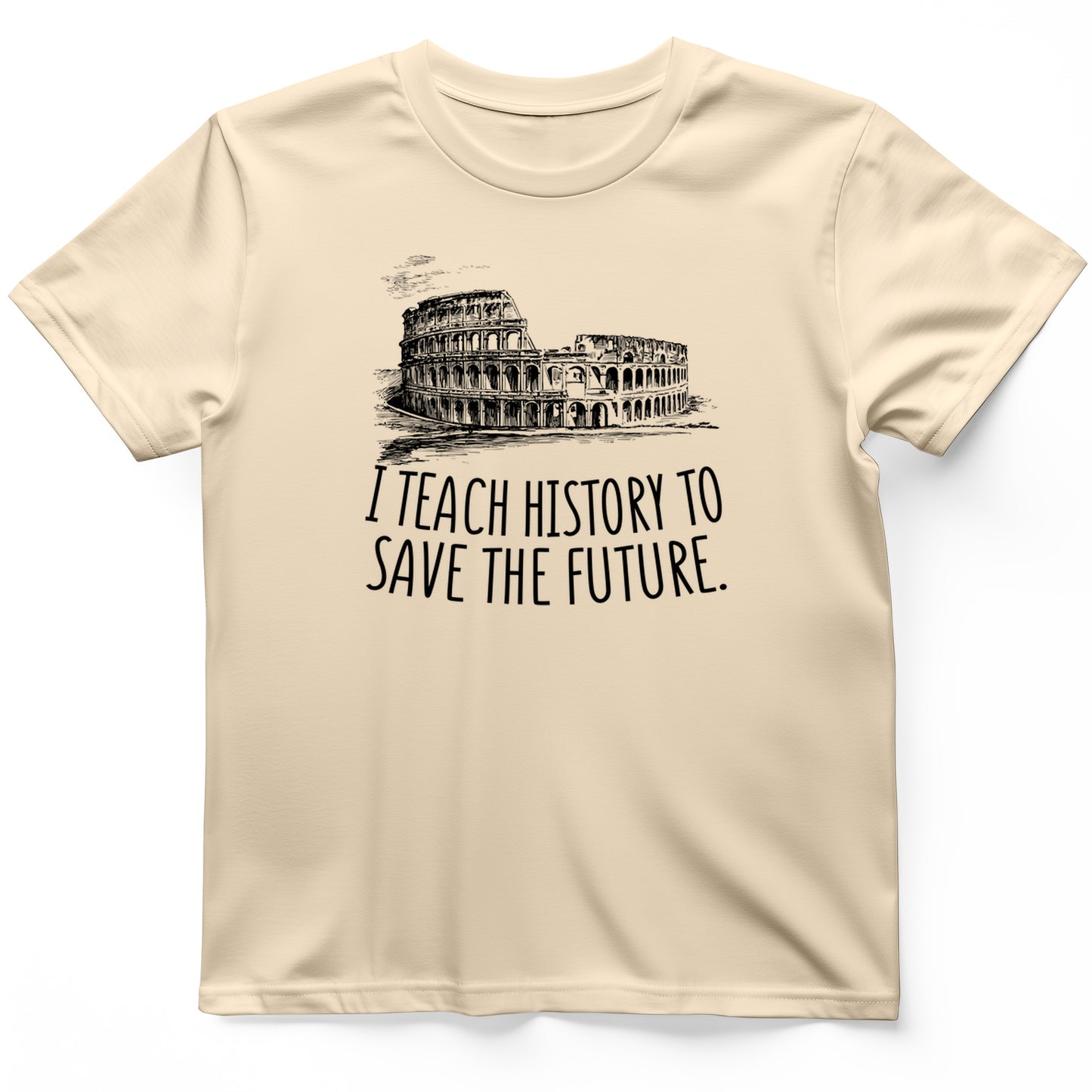 I Teach History To Save The Future T- Shirt
