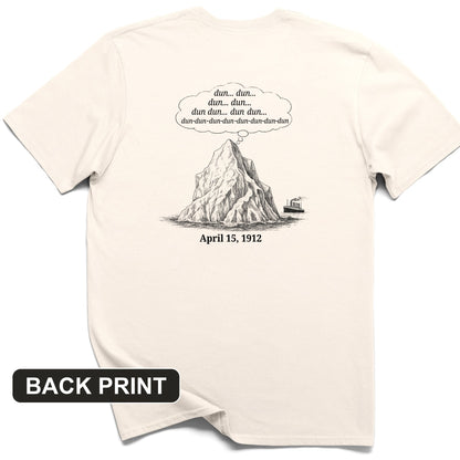 Iceberg Jaws Back Print T-Shirt