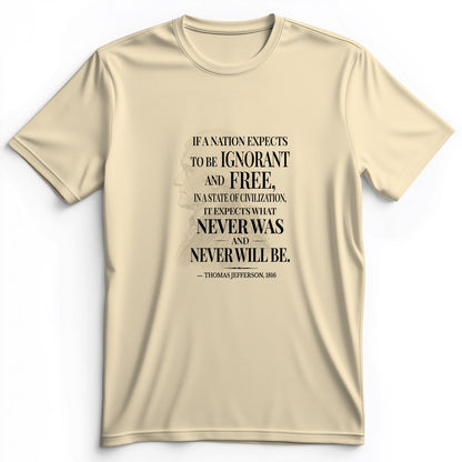 Ignorant and Free Premium Tee