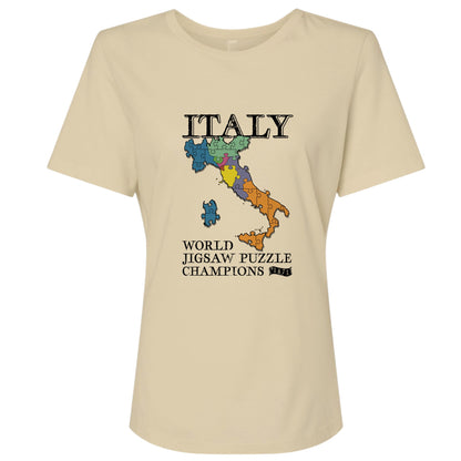 Italy Jigsaw Puzzle Women's T-Shirt