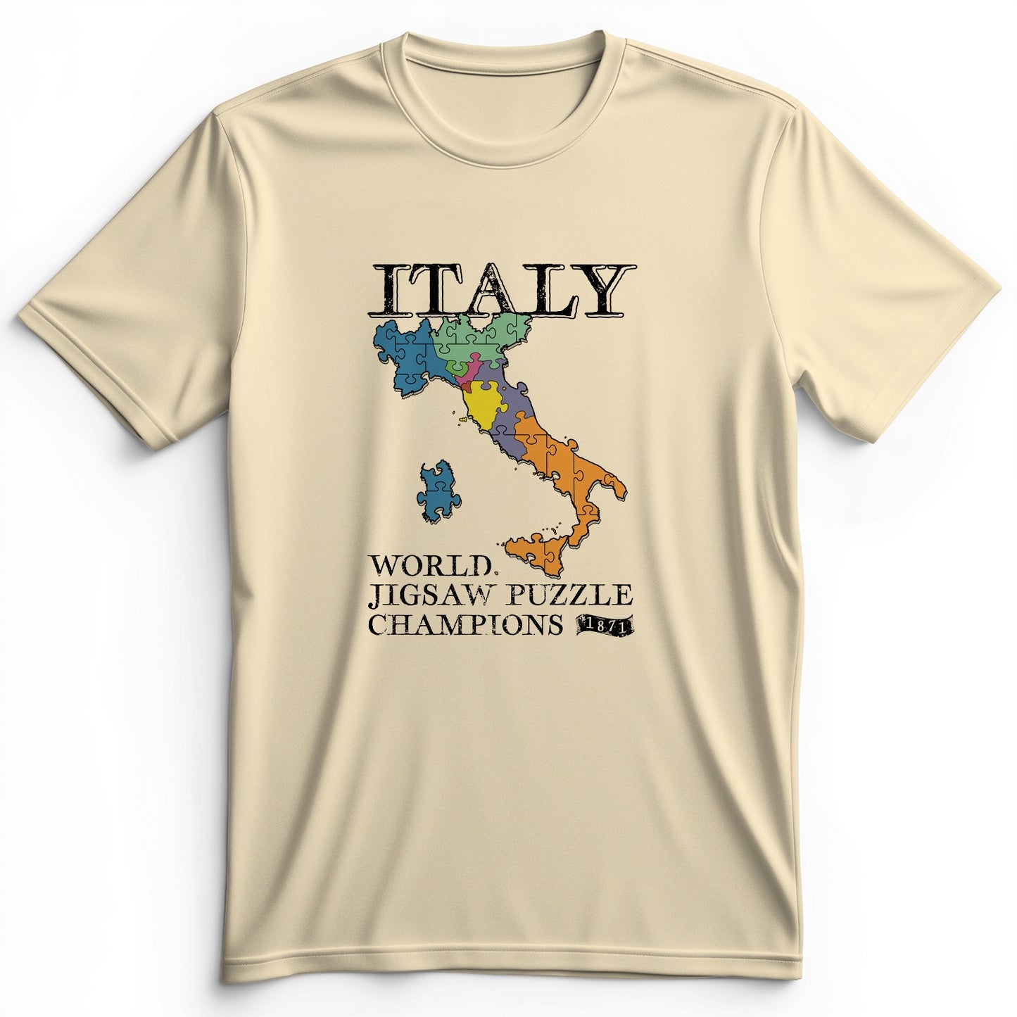 Italy Jigsaw Puzzle Premium Tee