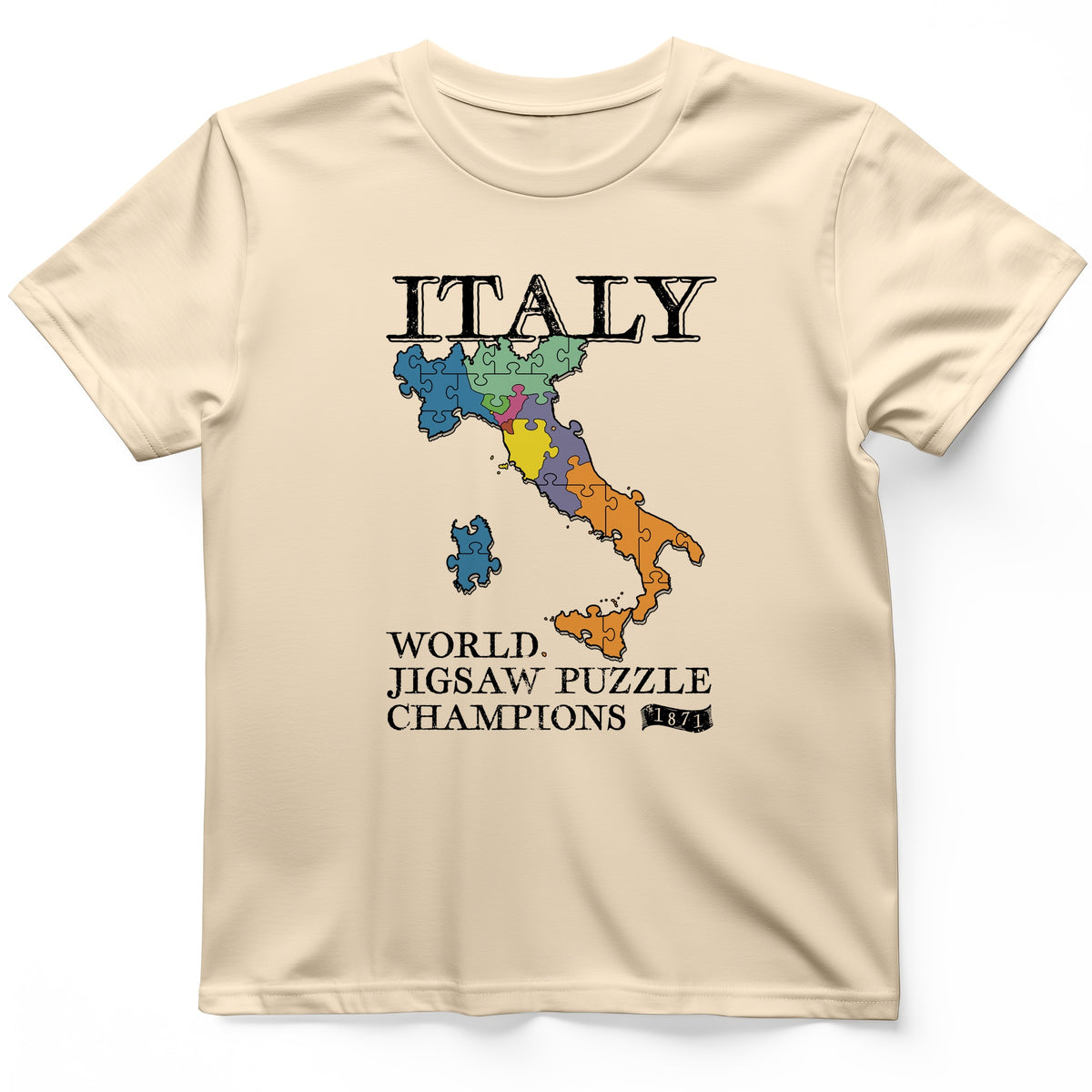 Italy Jigsaw Puzzle T-Shirt
