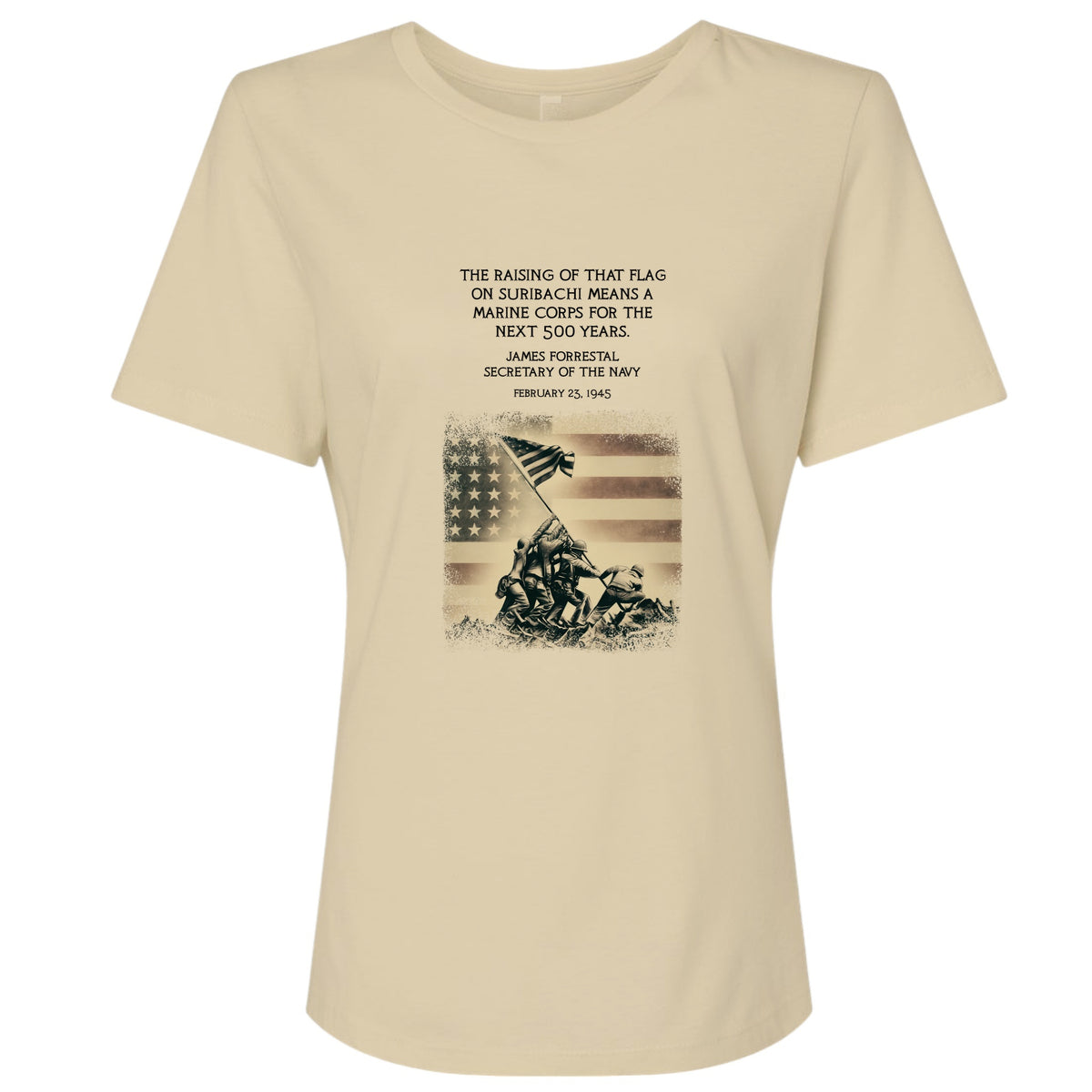 Iwo Jima Flag Women's T-Shirt