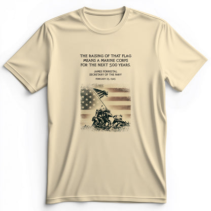 Iwo Jima Flag Premium Tee