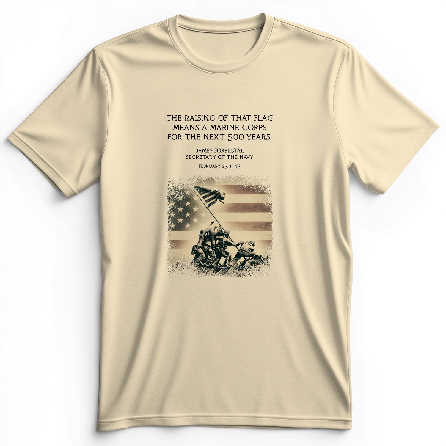 Iwo Jima Flag Premium Tee
