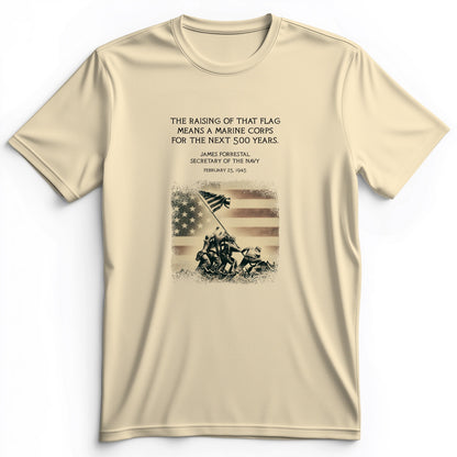 Iwo Jima Flag Premium Tee