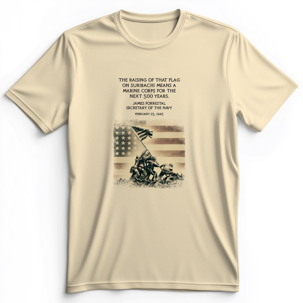 Iwo Jima Flag Premium Tee