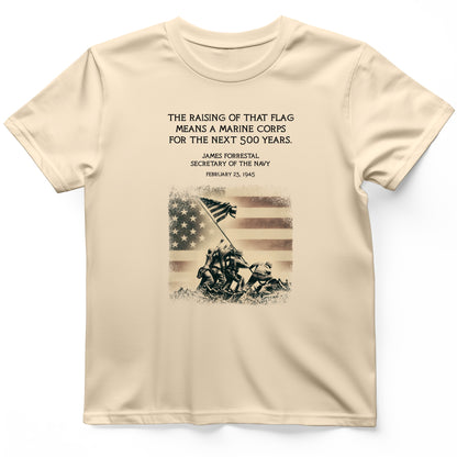 Iwo Jima Flag T-Shirt