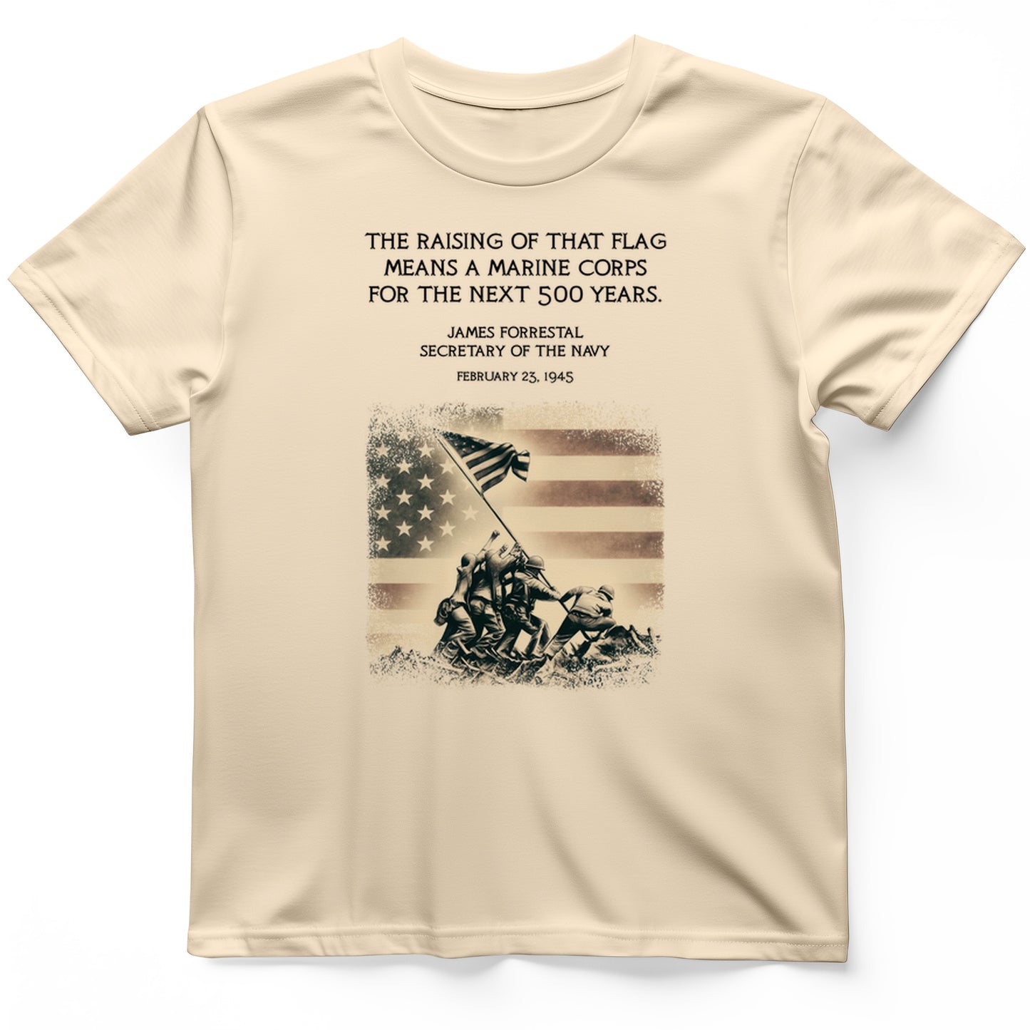 Iwo Jima Flag T-Shirt