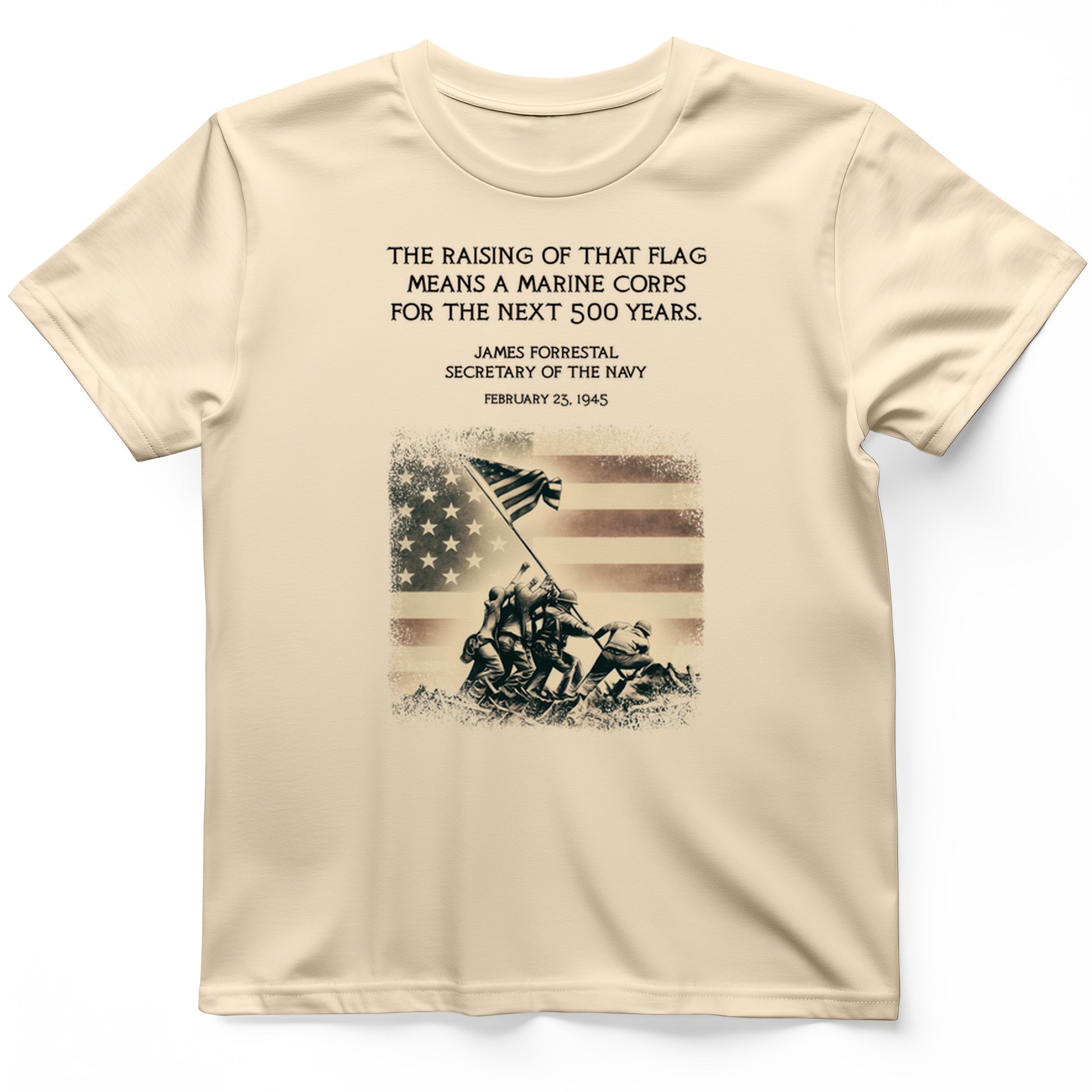 Iwo Jima Flag T-Shirt
