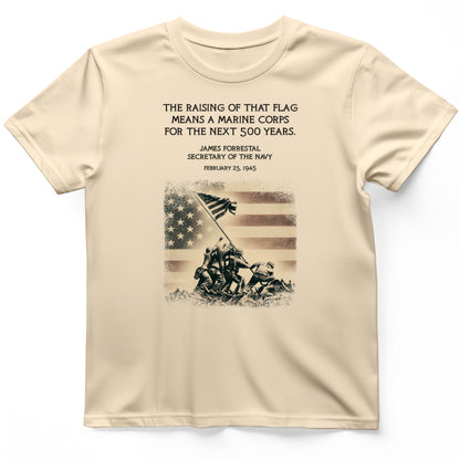 Iwo Jima Flag T-Shirt