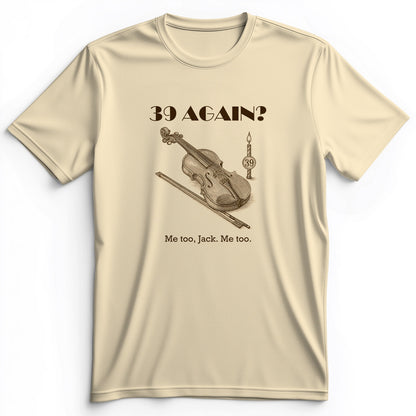 Jack Benny 39 Again Premium Tee