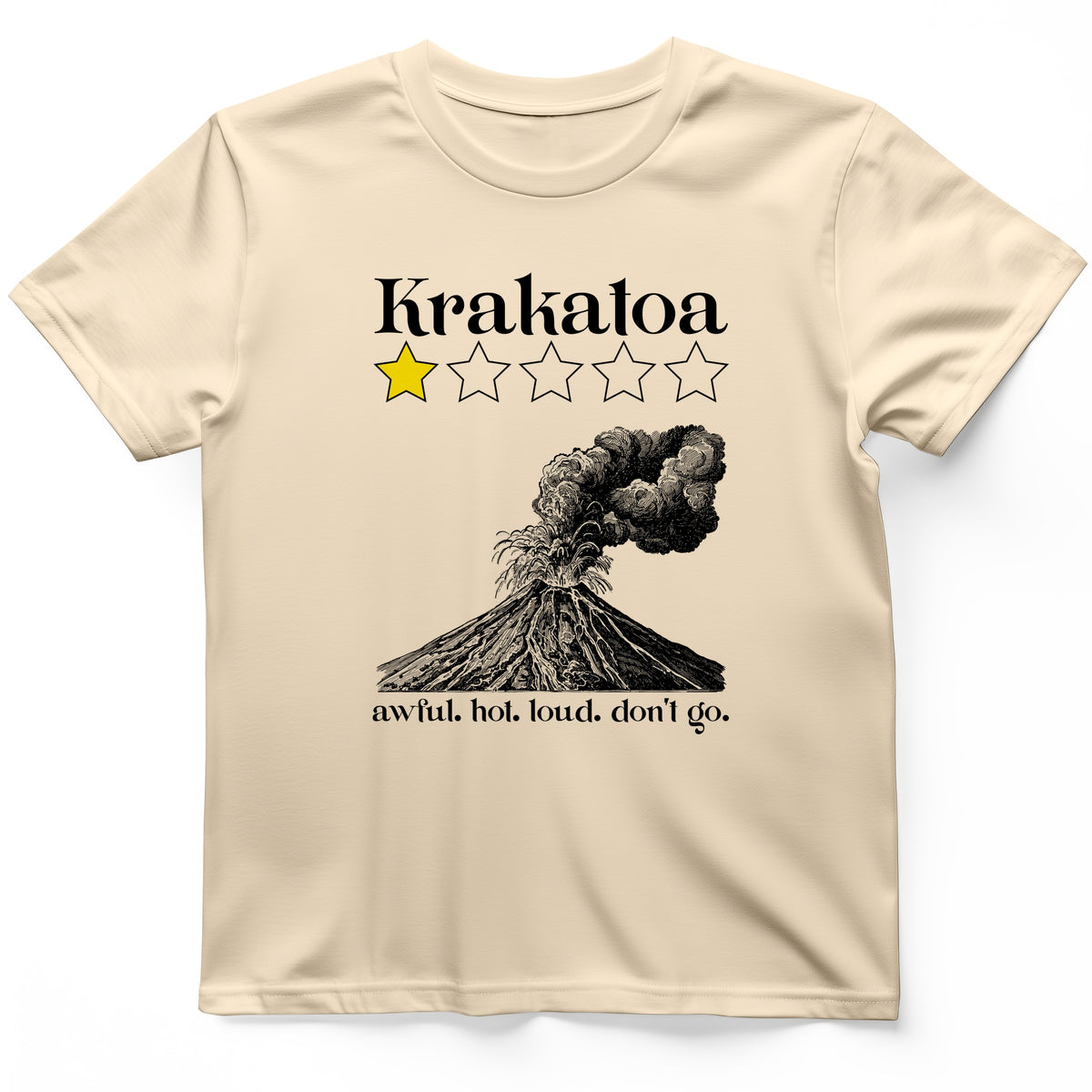 Krakatoa 1 Star T-Shirt