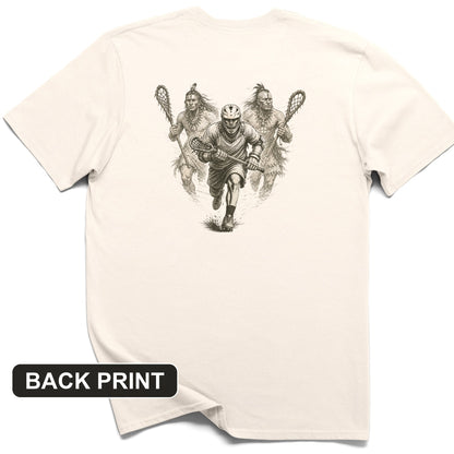 Lacrosse Back Print T-Shirt