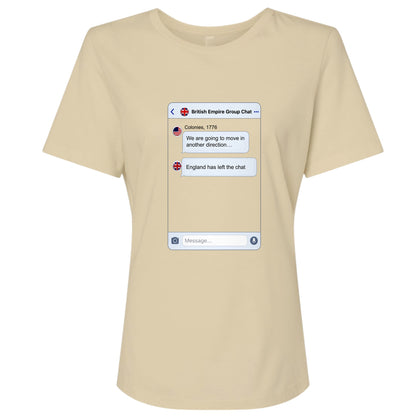 Left the Chat Women's T-Shirt