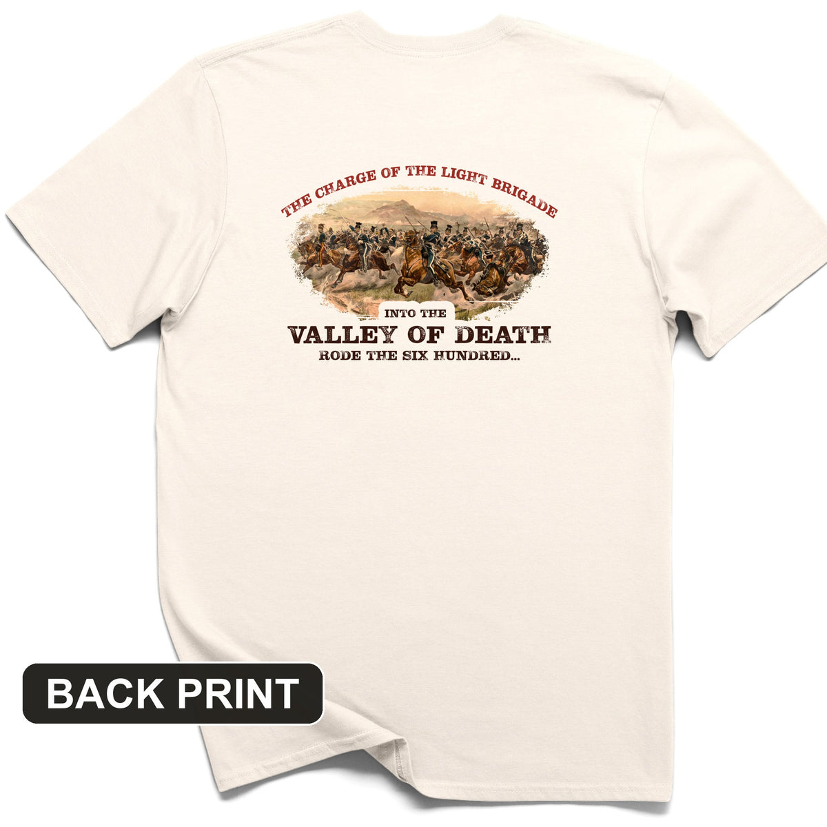 Light Brigade Back Print T-Shirt